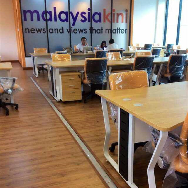 馬來西亞現(xiàn)在新聞媒體搬新辦公室，當然也選用地多寶地板！